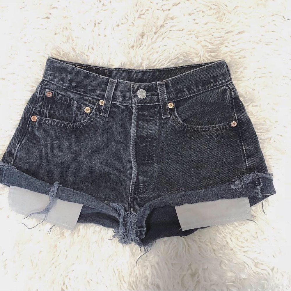 Black Levi Shorts size 24